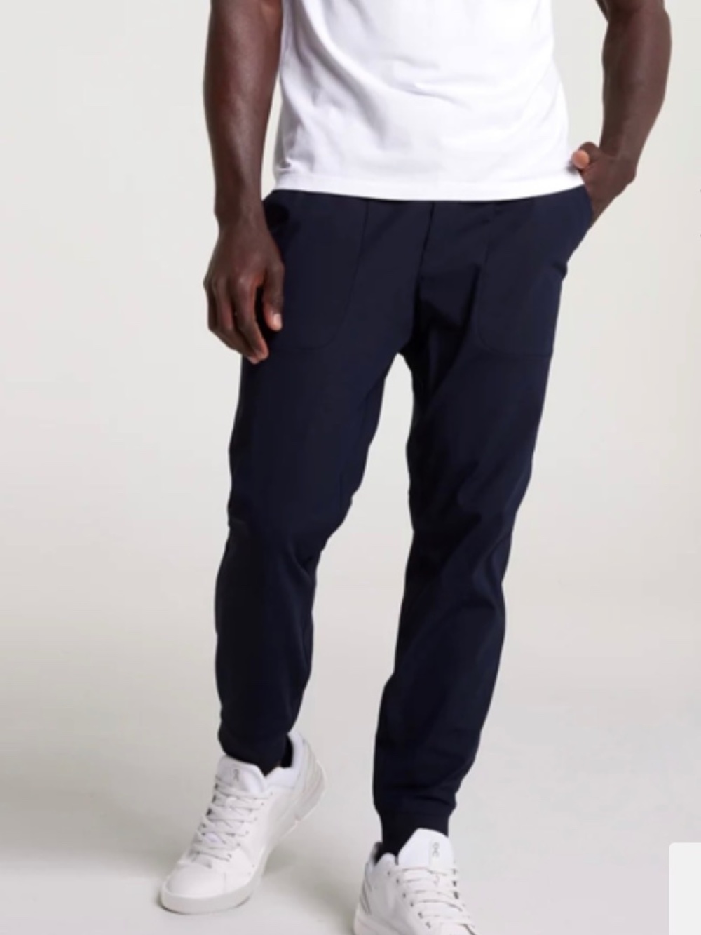VRST Men's Limitless Performance Slim Fit Jogger Navy Blue Medium